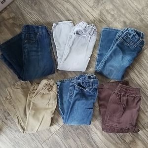 Lot of 2t Boys long pants/jeans